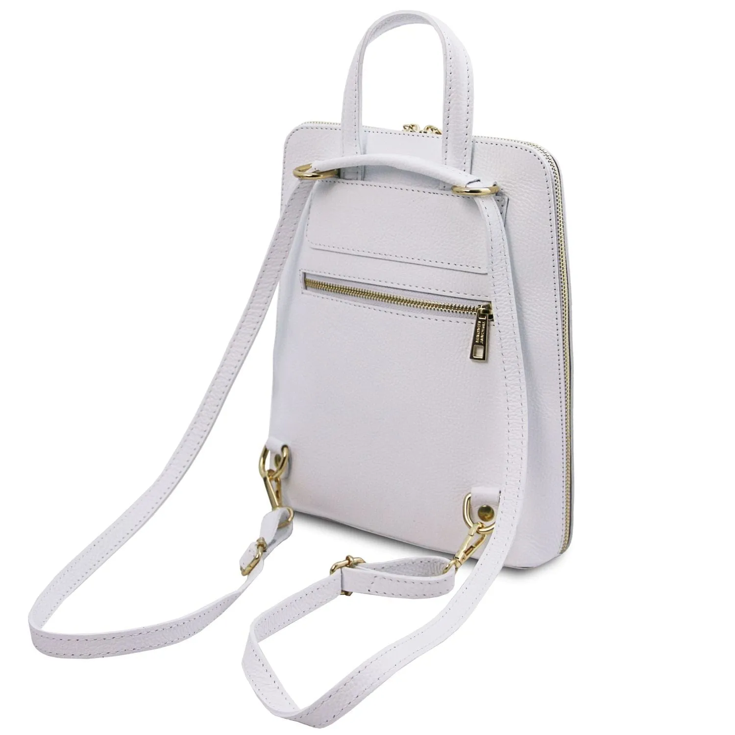 TL Bag - Small Convertible Leather Backpack For Women | TL142092