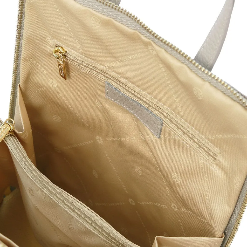 TL Bag - Small Convertible Leather Backpack For Women | TL142092