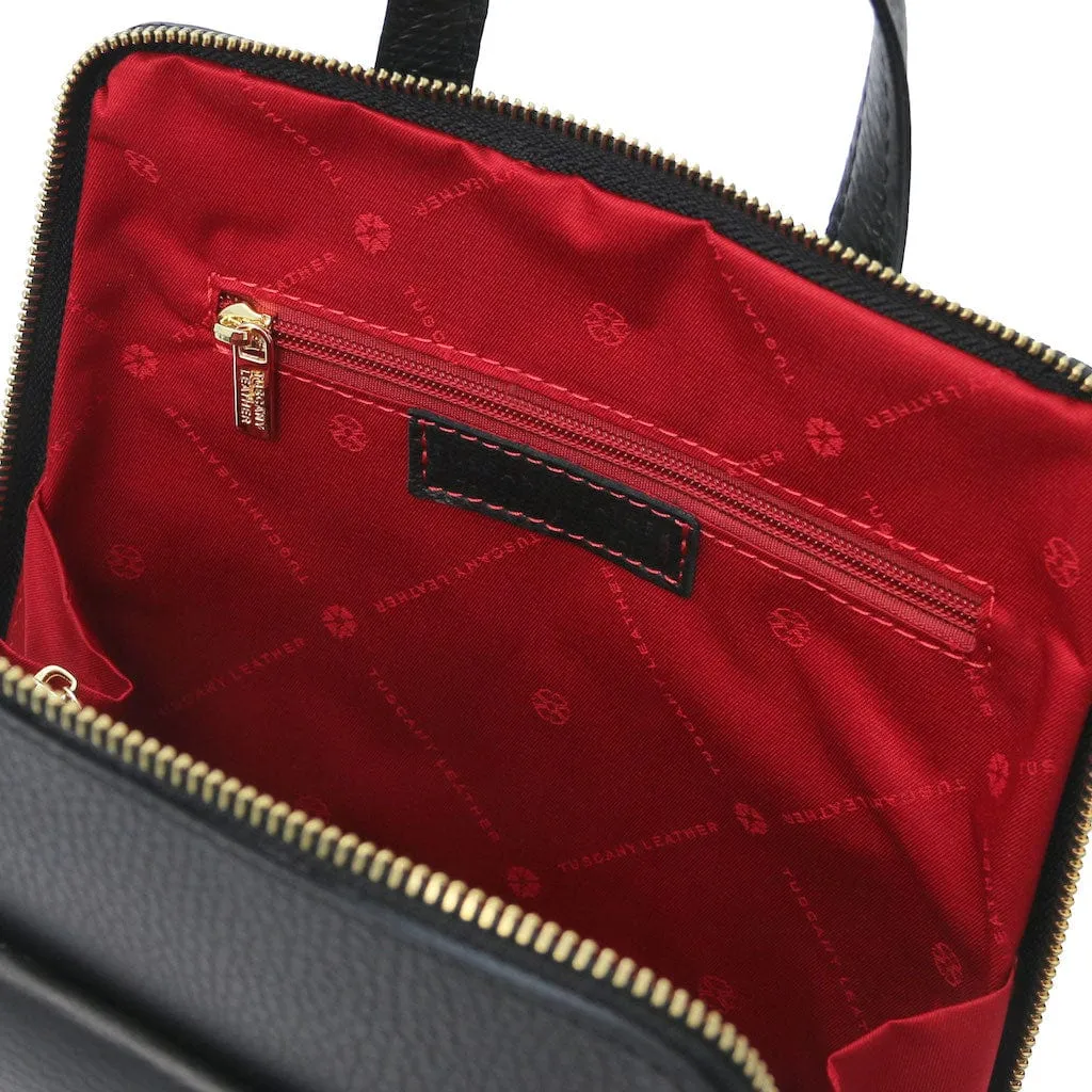 TL Bag - Small Convertible Leather Backpack For Women | TL142092