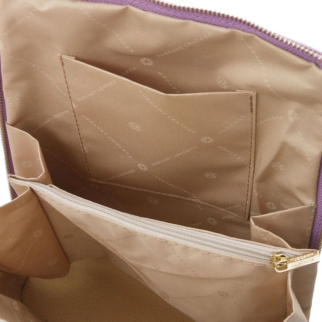 TL Bag - Small Convertible Leather Backpack For Women | TL142092
