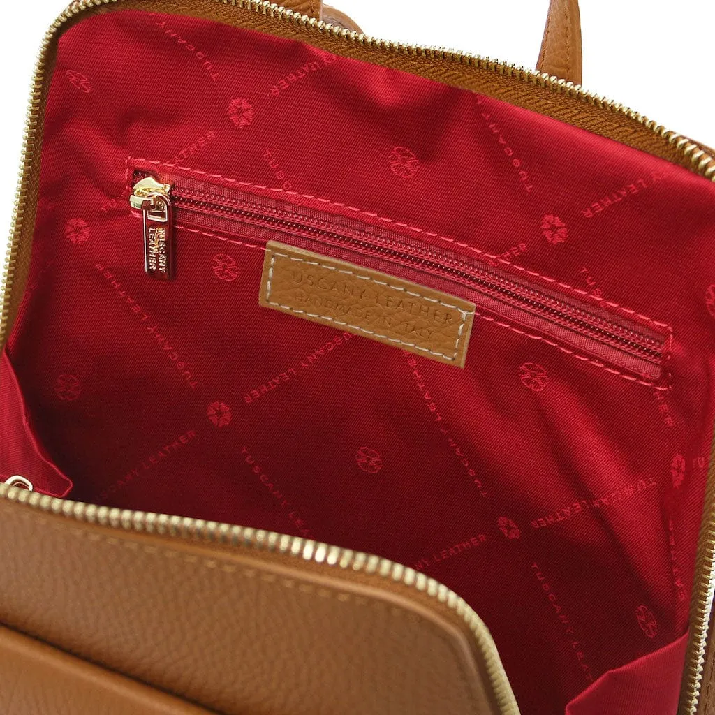 TL Bag - Small Convertible Leather Backpack For Women | TL142092
