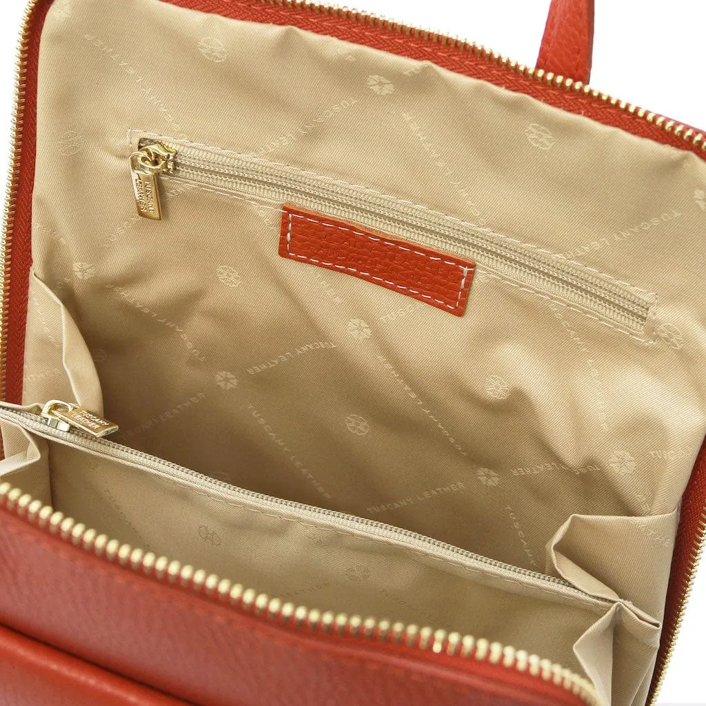 TL Bag - Small Convertible Leather Backpack For Women | TL142092