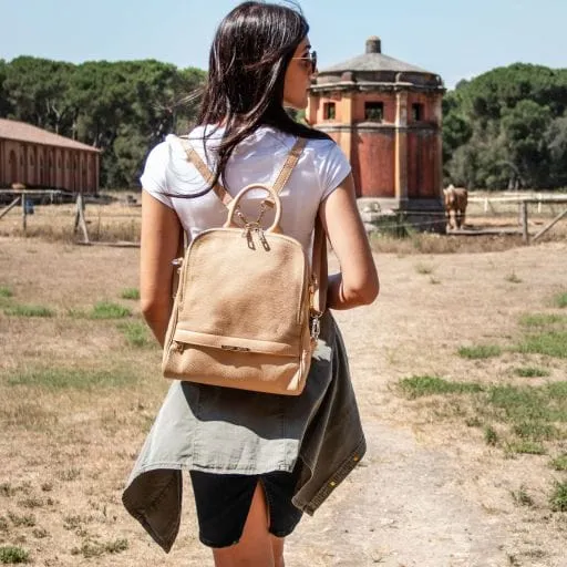 TL Bag - Soft convertible leather backpack for women | TL141376