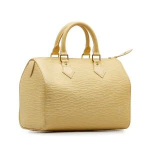 Trendy Inspired Louis Vuitton Speedy 30 Yellow Epi