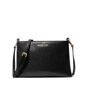 Trisha Medium Pebbled Leather Crossbody Bag