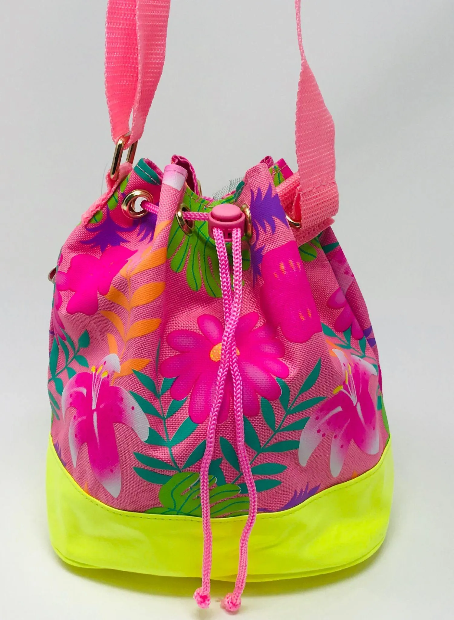 Tropical Tango Cross Body Satchel-Pink