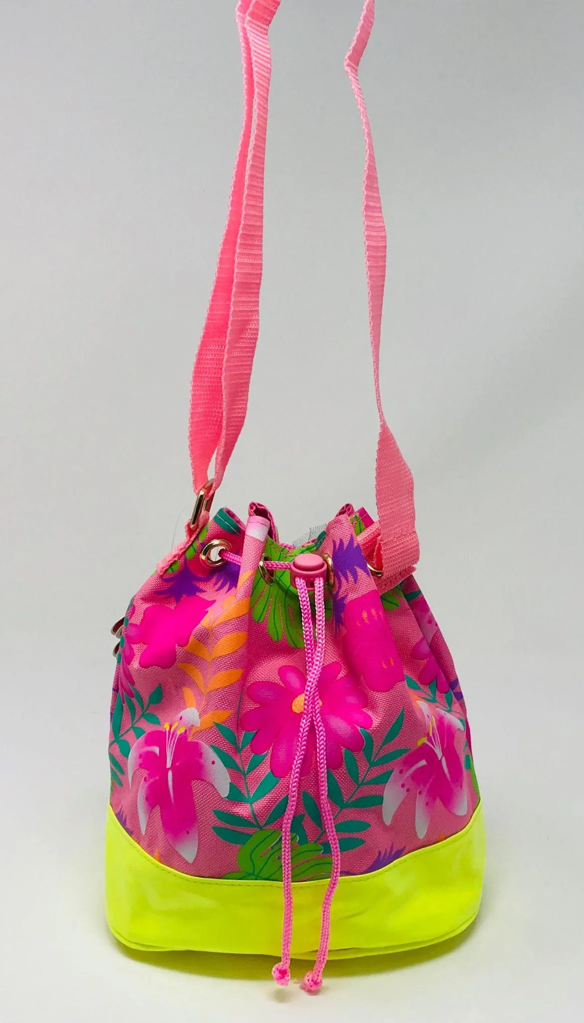 Tropical Tango Cross Body Satchel-Pink