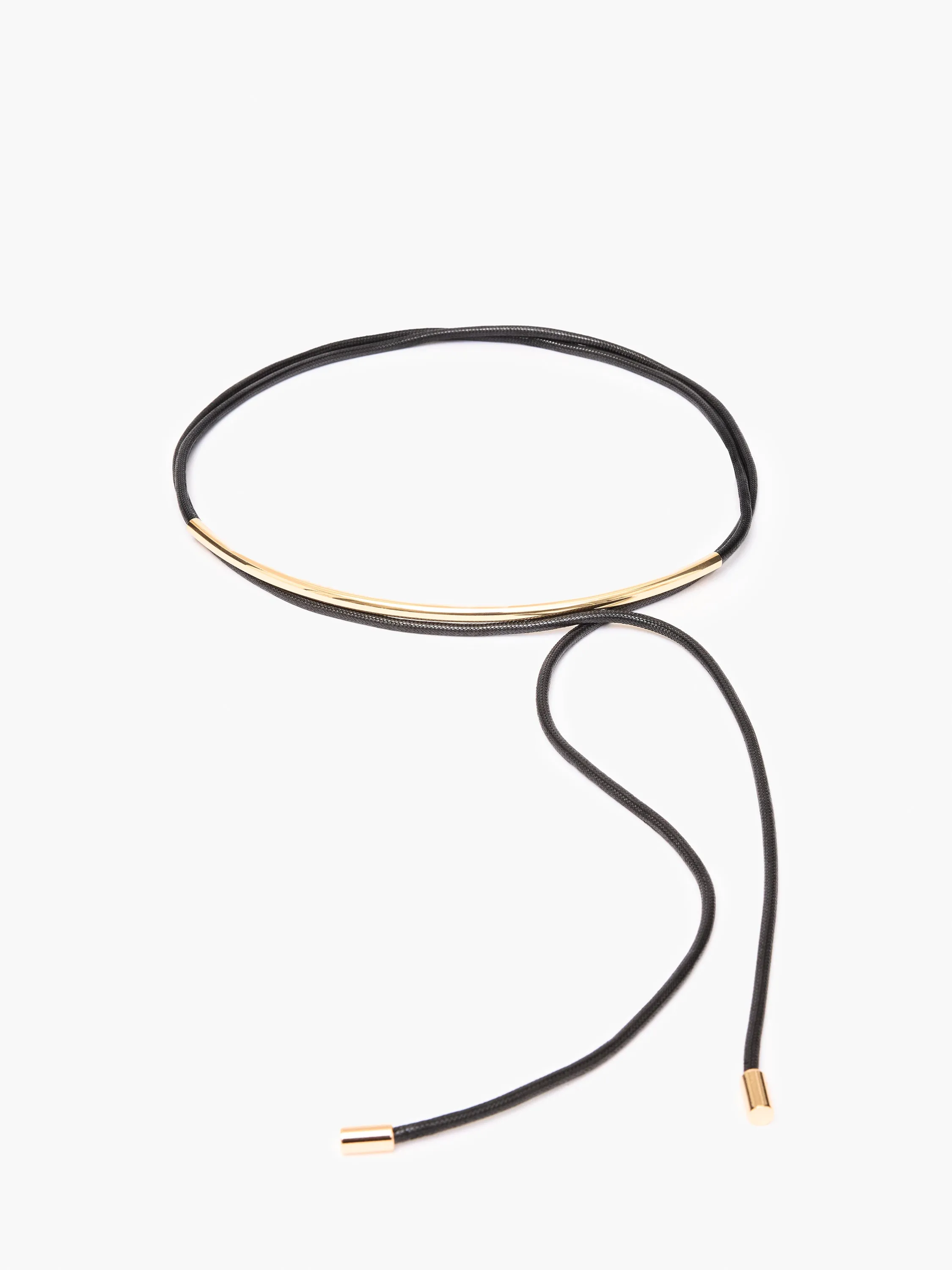 Tubular Tie Belt