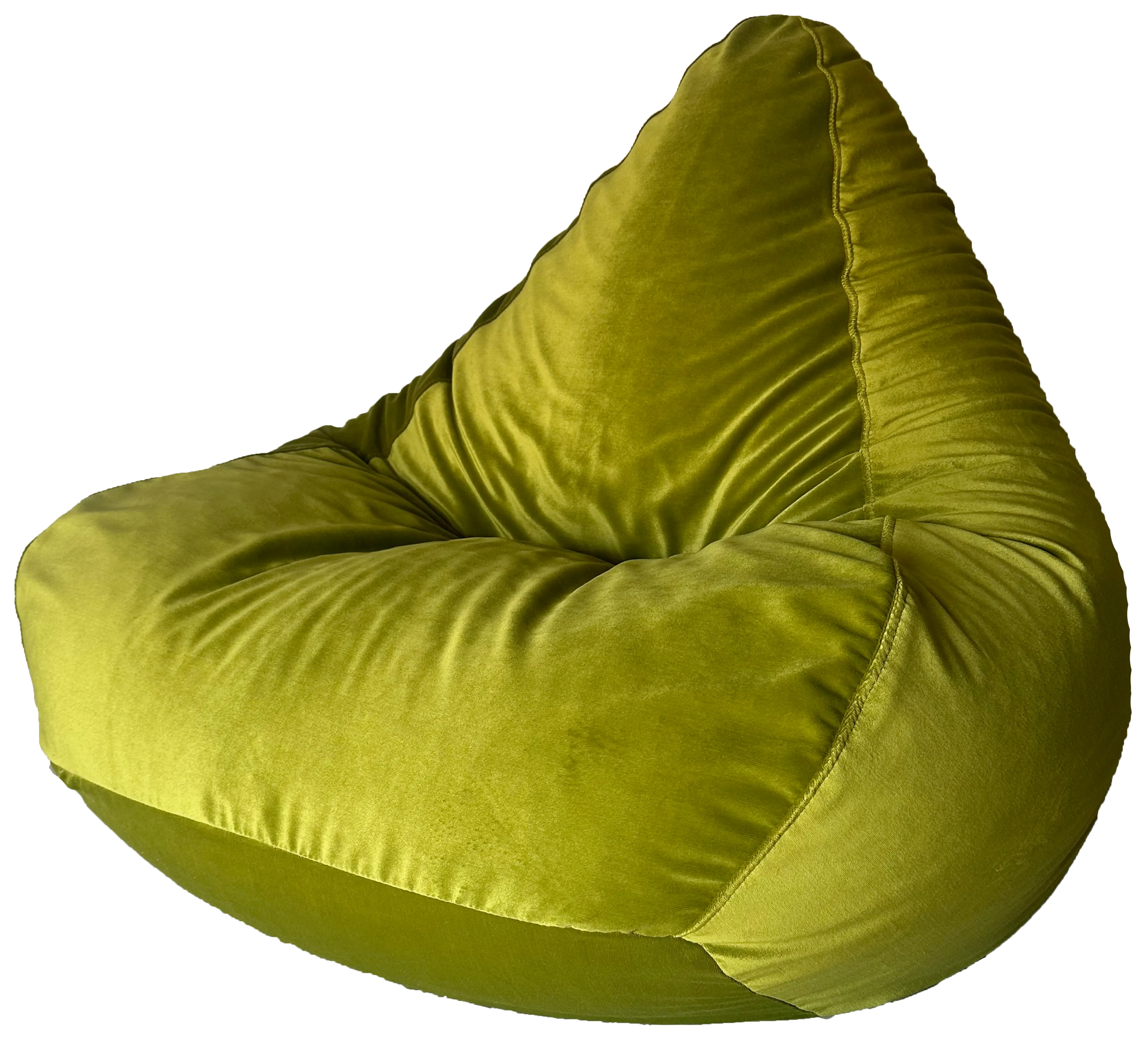 Warwick Lux Velvet Bean Bag In Assorted Colours