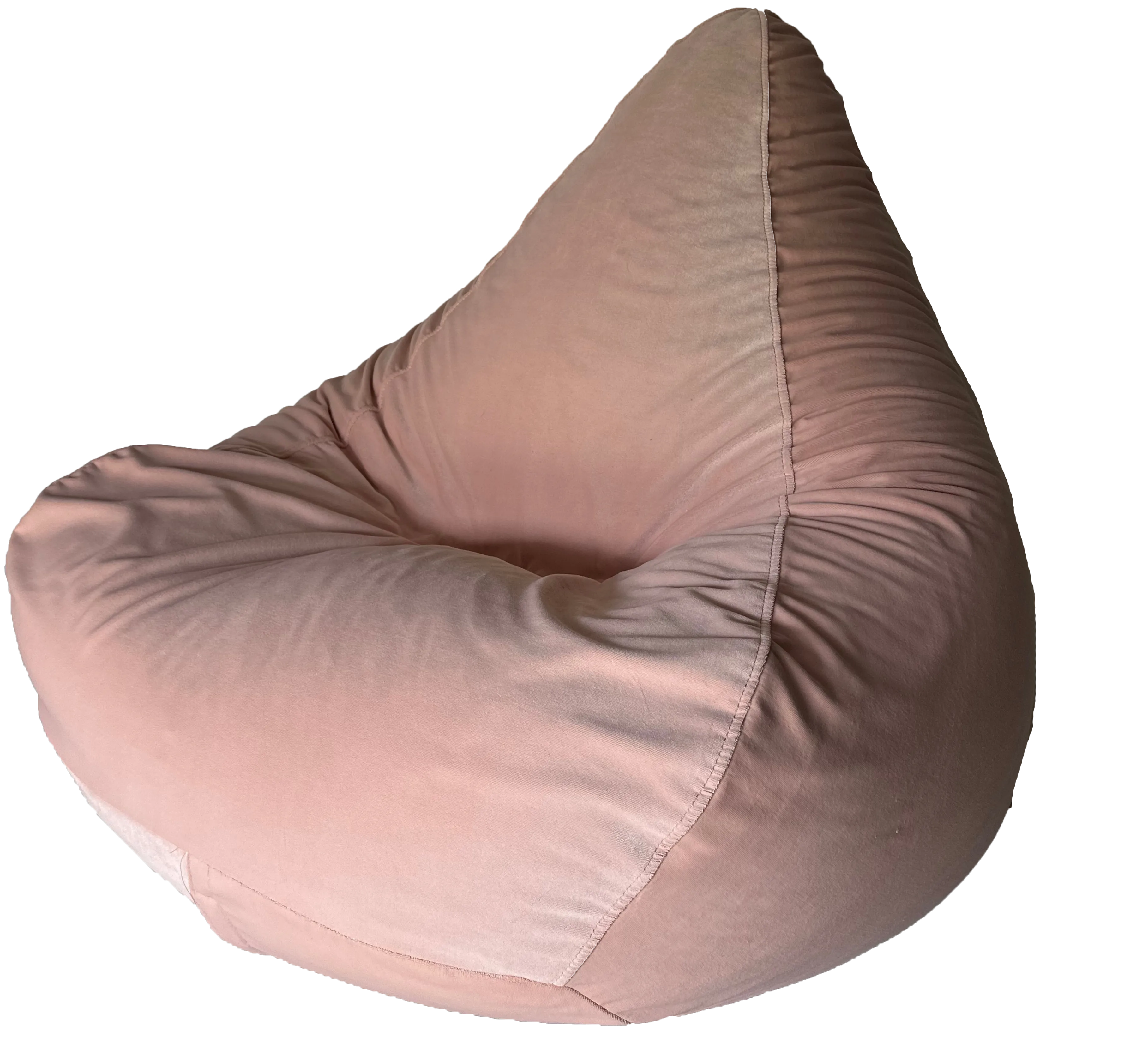 Warwick Lux Velvet Bean Bag In Assorted Colours