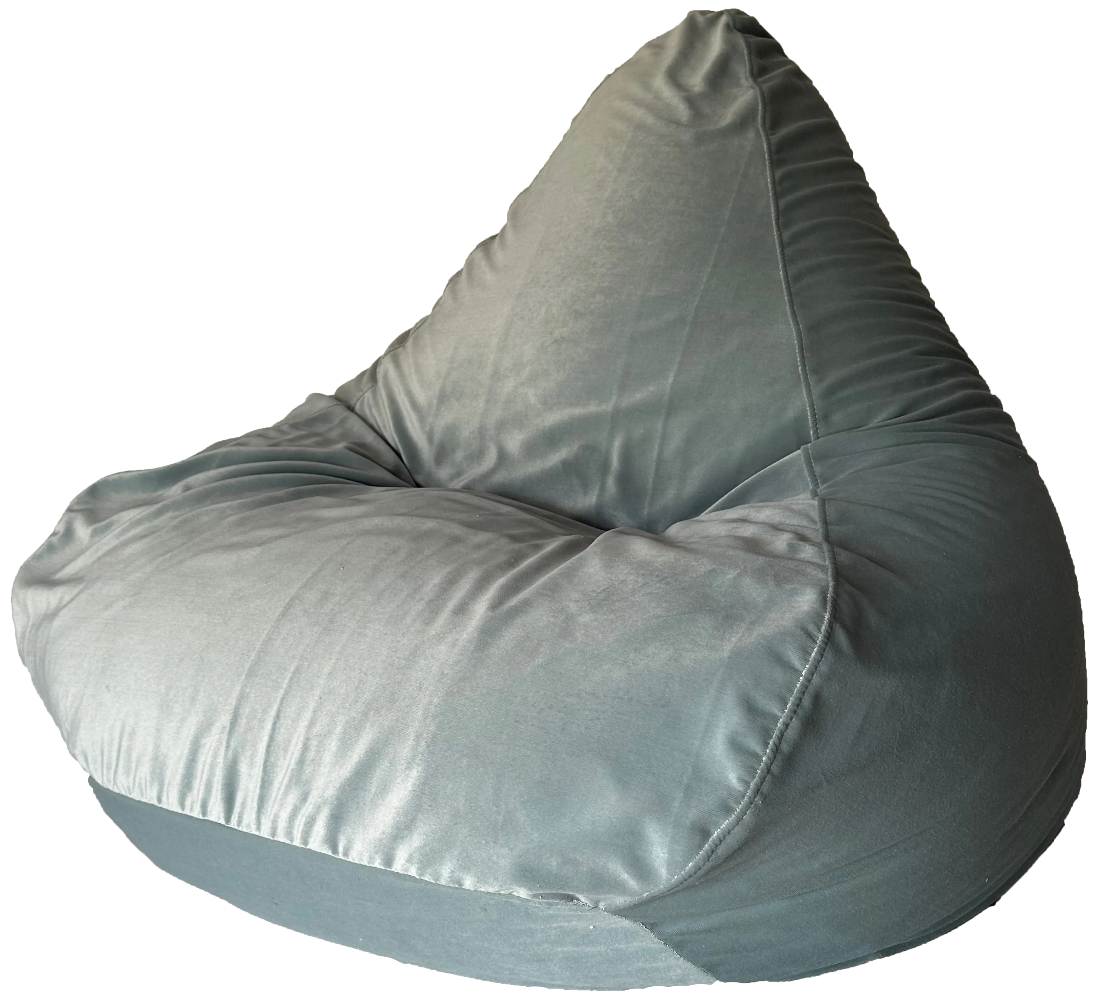 Warwick Lux Velvet Bean Bag In Assorted Colours