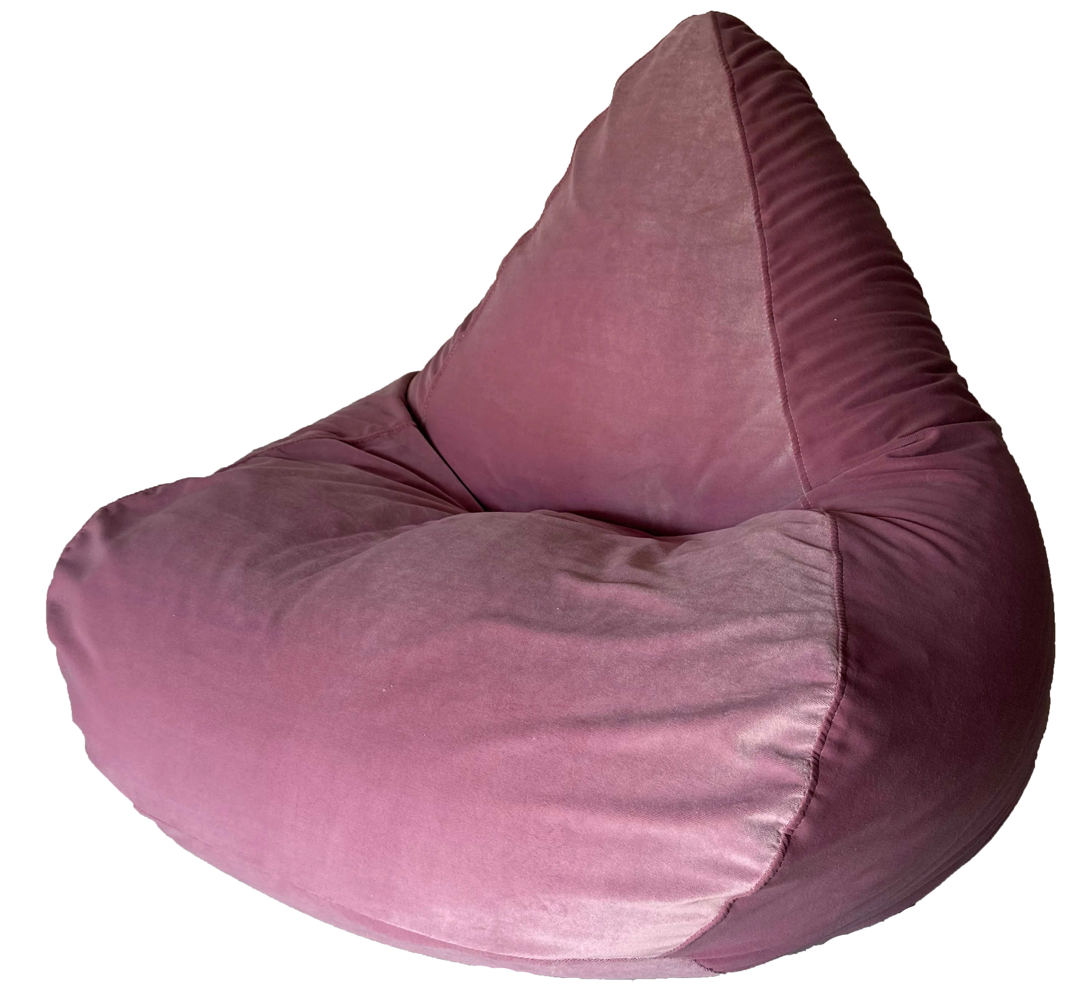 Warwick Lux Velvet Bean Bag In Assorted Colours