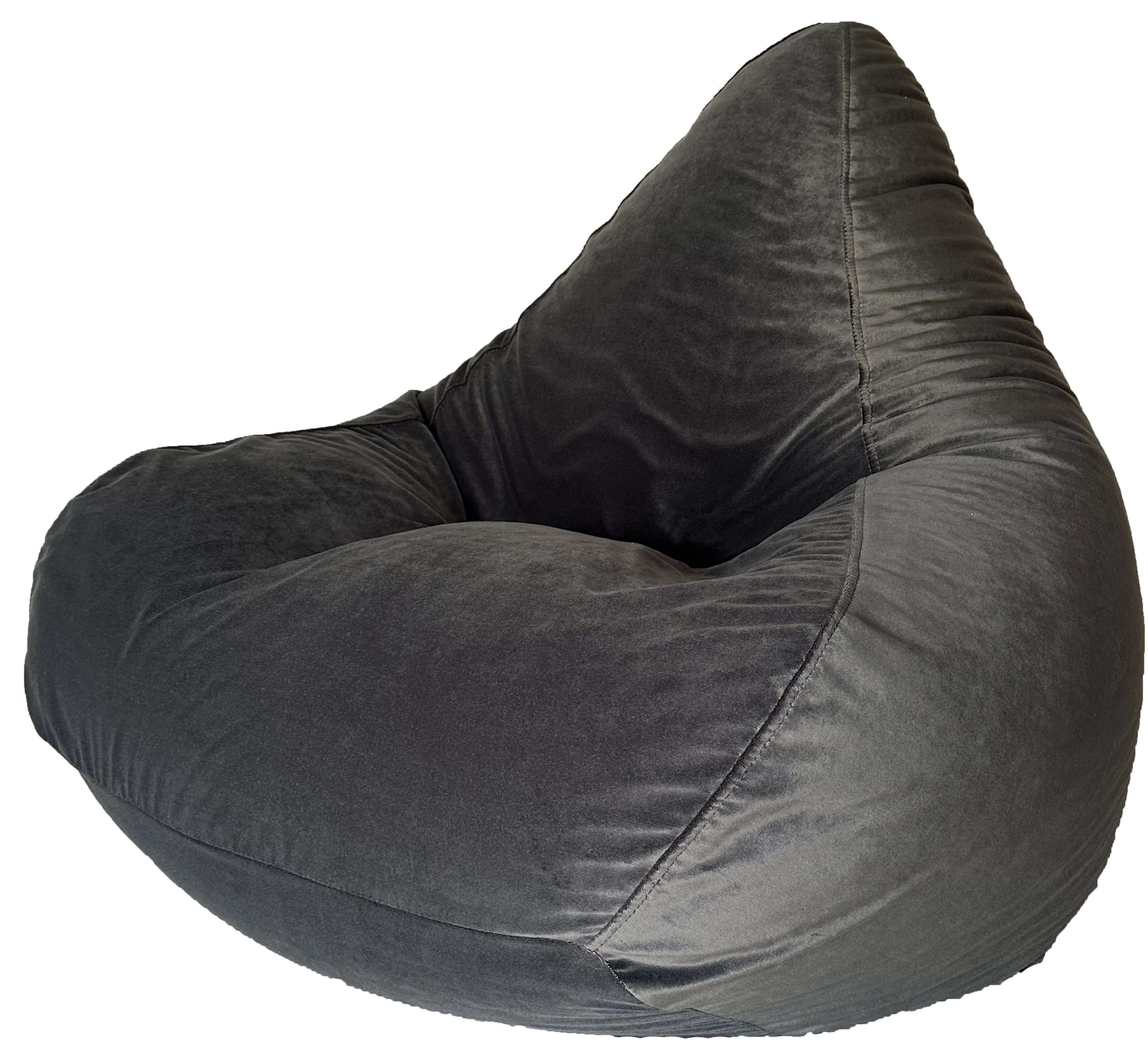 Warwick Lux Velvet Bean Bag In Assorted Colours