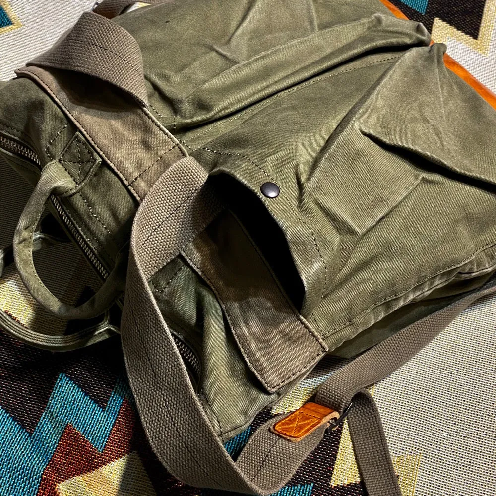 Weathered Military Tote Bag