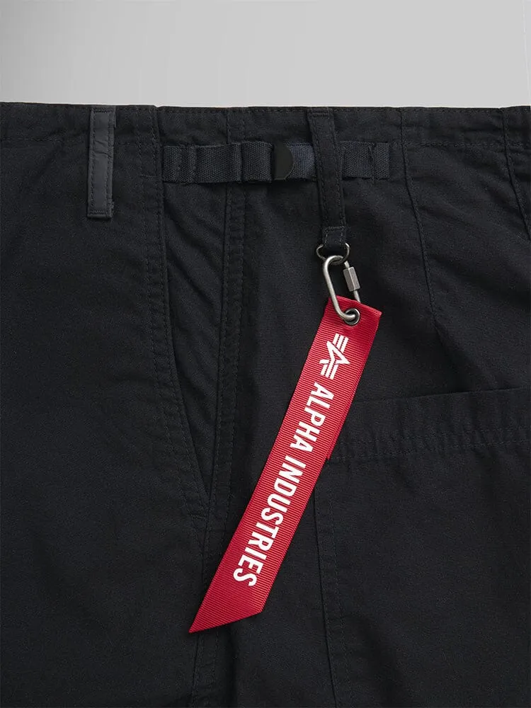 WOMEN'S BARREL LEG PANTS (BLACK)