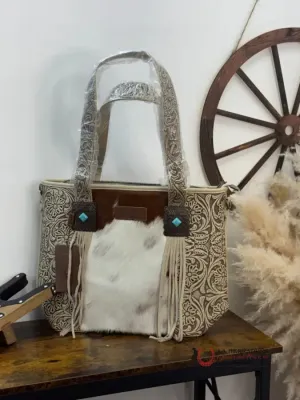 WRANGLER BAG COW PRINT