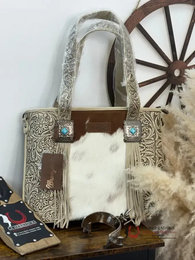 WRANGLER BAG COW PRINT