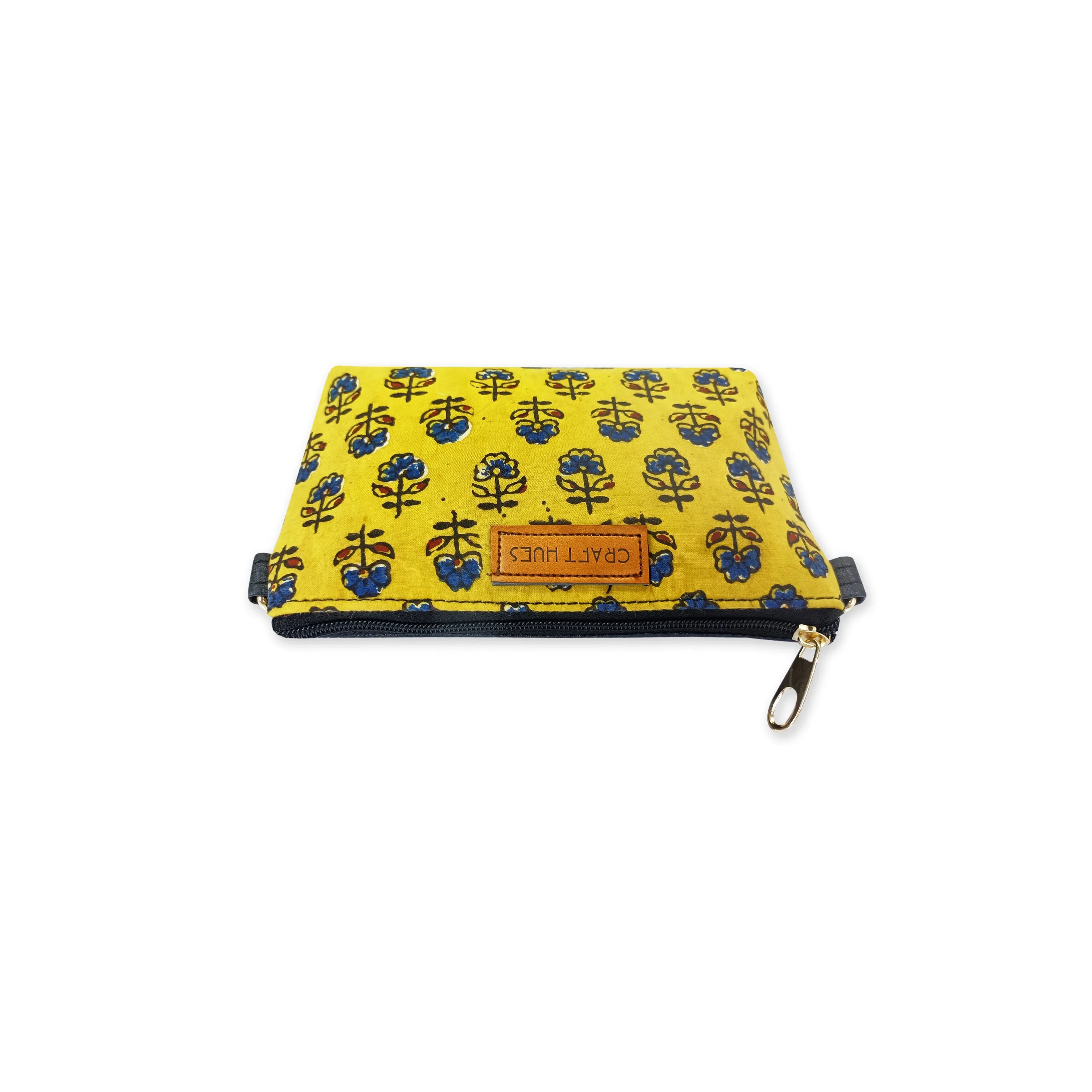 Yellow Floral Mobile Sling Bag