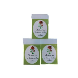 Zip Lock Bags Resealable Printed  6x8cm 13mic Rose Print 100s